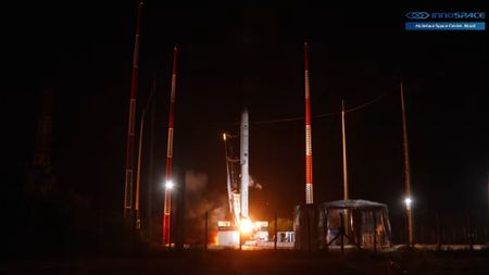South Korean startup Innospace launches its first Hanbit-Nano rocket from Alcantara Space Center in Brazil. The launch failed about a minute after liftoff.